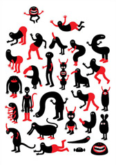 January 2008 print by Geneviève Gauckler