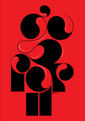 February 2008 print by Alex Trochut