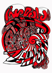 May 2008 print by Kate Moross