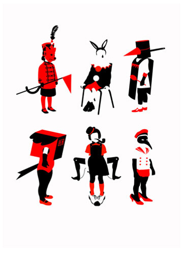 June 2008 print by Emily Forgot 