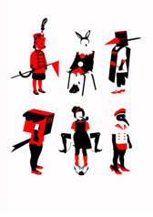 June 2008 print by Emily Forgot