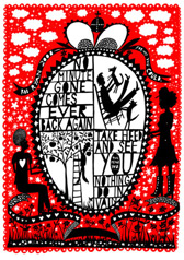 August 2008 print by Rob Ryan